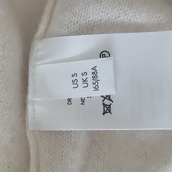 Anthropologie Pilcro Kelly Boyfriend 100% Cashmere Slouchy Cardigan Size S - Picture 12 of 15